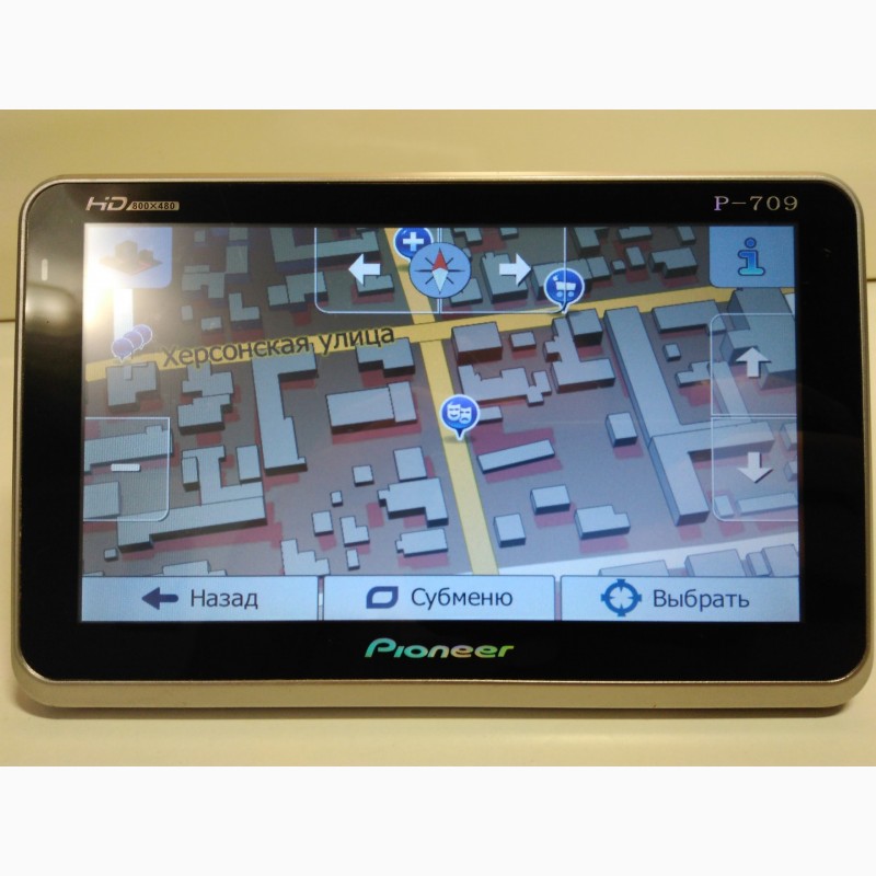 Фото 5. Автомобильный GPS навигатор Pioneer 7’’. Свежие карты