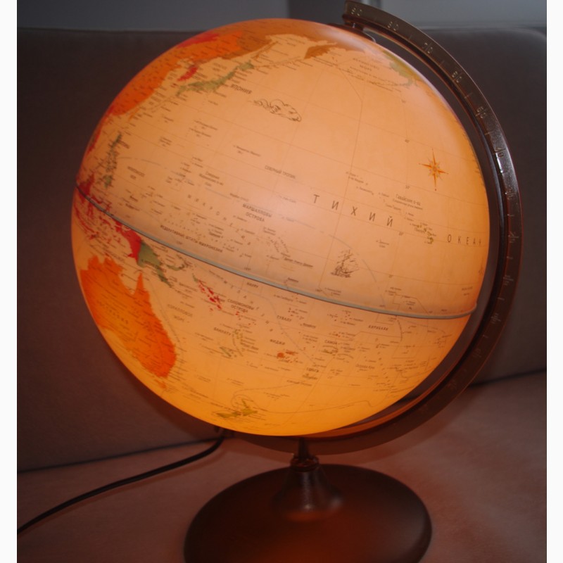 Фото 5. Итальянский глобус с подсветкой Discovery 30 см