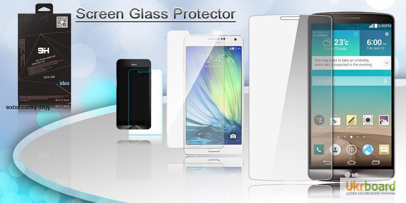 Защитное стекло на модельный ряд Lenovo Samsung LG Meizu Asus HTC Huawei Подбор