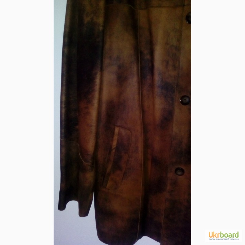 Фото 3. Кожаная куртка - пиджак, кожа крек, р.50-52 (новая)