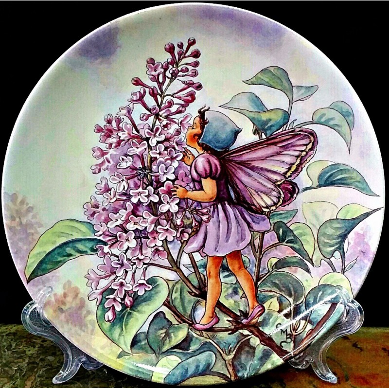 Фото 6. Продам английские настенные тарелки с изображением цветочных фей