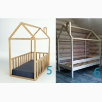 Кроватка-домик из дерева. Экологично! Производство Украины