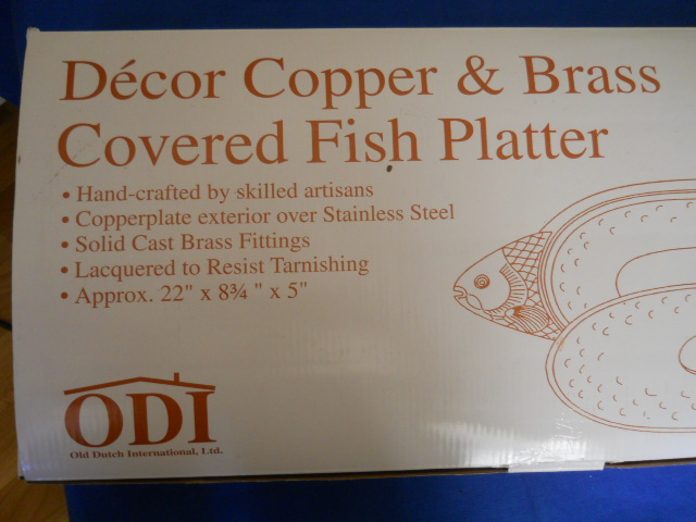 Фото 10. Противень для запекания рыбы и рыбных блюд - Decor Copper Brass O.D.I.