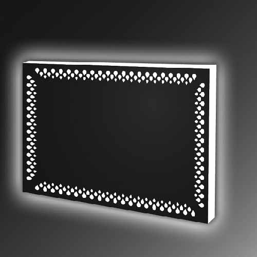 Фото 2. Купить прямоугольное зеркало с LED подсветкой