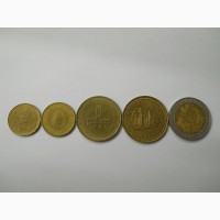 Монеты Аргентины (5 штук)