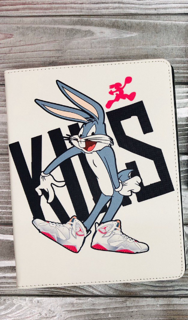 Фото 10. Чехол Дисней Bugs Bunny Kids Picture для iPad 2/3/4 Brand Кролик белый White Rabbit Ультра