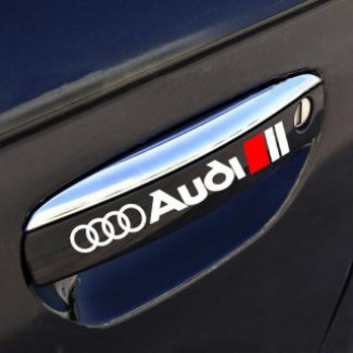 Наклейки Audi (10см) 4шт арт. 0004