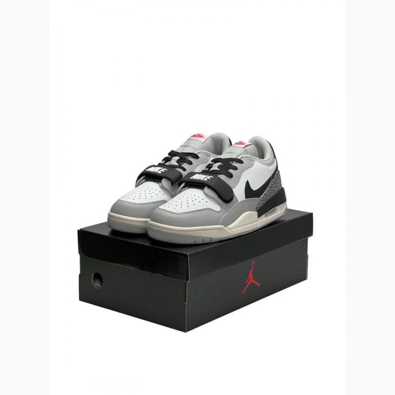 Фото 10. Nike Air Jordan Legacy 312 Low M Grey White Black - кроссовки мужские