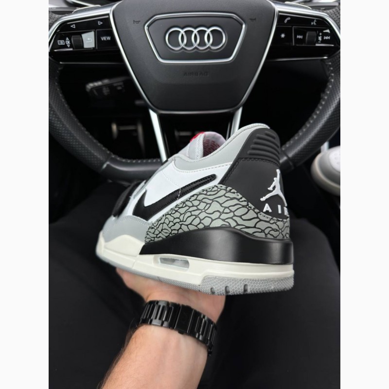 Фото 3. Nike Air Jordan Legacy 312 Low M Grey White Black - кроссовки мужские