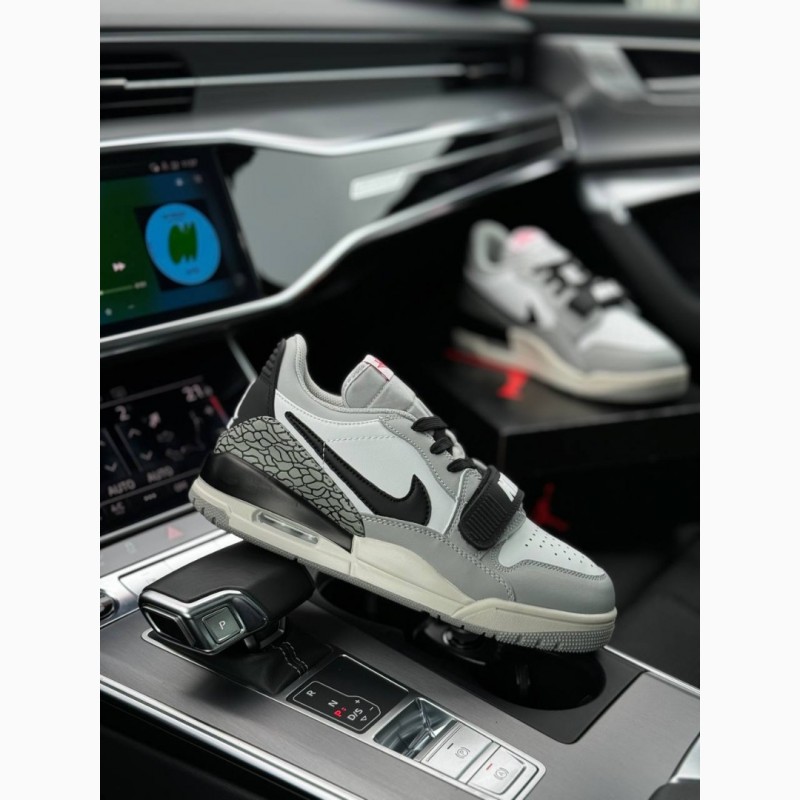 Фото 6. Nike Air Jordan Legacy 312 Low M Grey White Black - кроссовки мужские