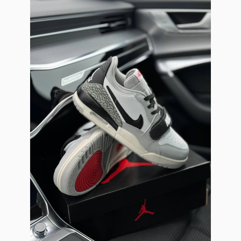 Фото 7. Nike Air Jordan Legacy 312 Low M Grey White Black - кроссовки мужские