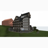 Готельний комплекс в Драгобраті 1450 м²
