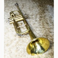 Труба Trumpet музична помпова Bratler золото