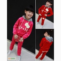Велюровый детский костюм Hello Kitty для девочек