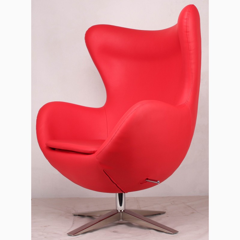Фото 8. Кресла ЭГГ (EGG) коричневый, красный, черный, белый, кремовый кожзам для дома, офиса