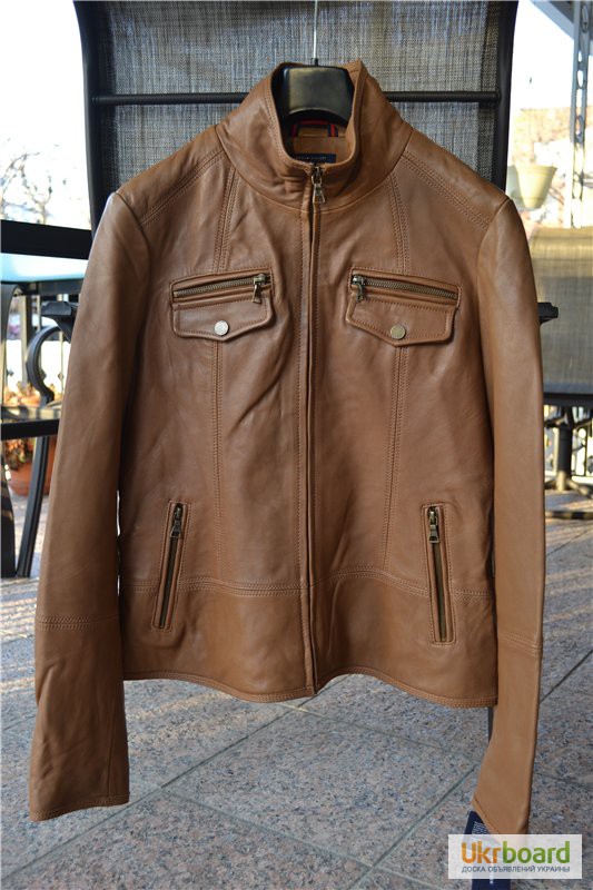 Фото 5. Куртка tommy hilfiger leather bomber jacket , оригинал