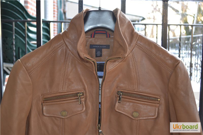 Фото 6. Куртка tommy hilfiger leather bomber jacket , оригинал