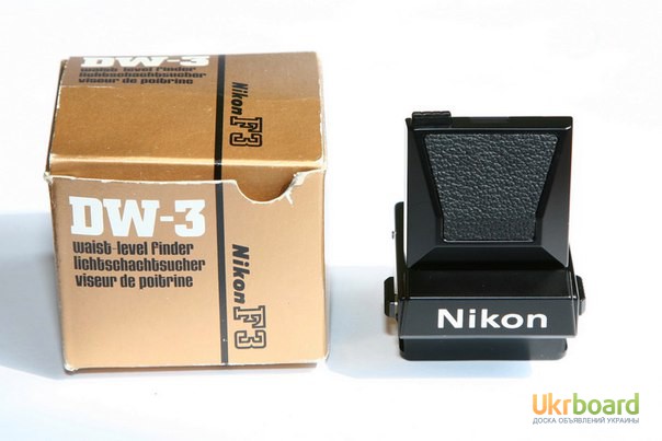 Фото 2. Съёмные пентопризьмы на Nikon F3 DW-3 и DW-4