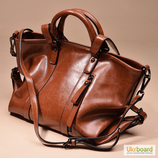 Красивая стильная сумка кожа