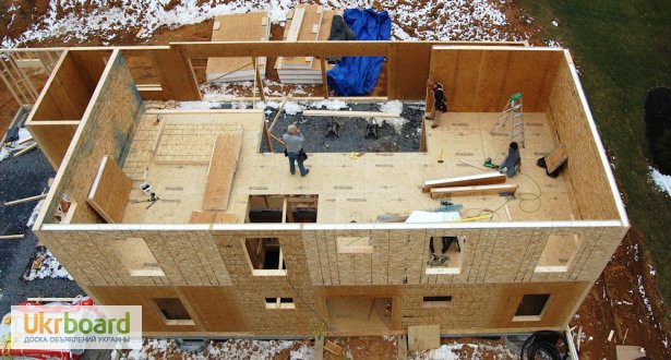 Фото 10. Строительство домов по канадской технологии