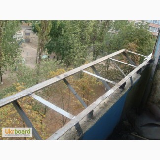 Балконы с выносом Киев, Изготовление балконов с выносом в Киеве