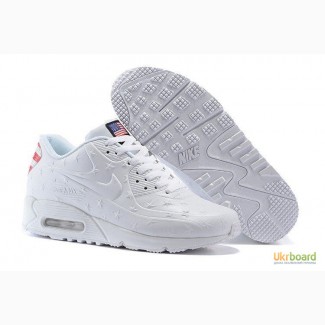 Кроссовки Nike Air Max 90 American Independence Day Limited (White)