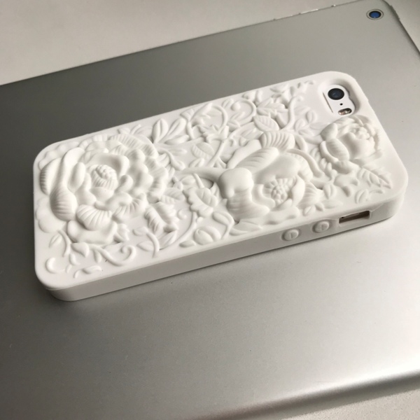 Фото 4. Чехол силиконовый 3D «Роза» на iPhone5/5S