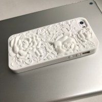 Чехол силиконовый 3D «Роза» на iPhone5/5S