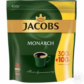 Jacobs Monarch Эконом пакет 400гр. Якобз Монарх 0, 400гр