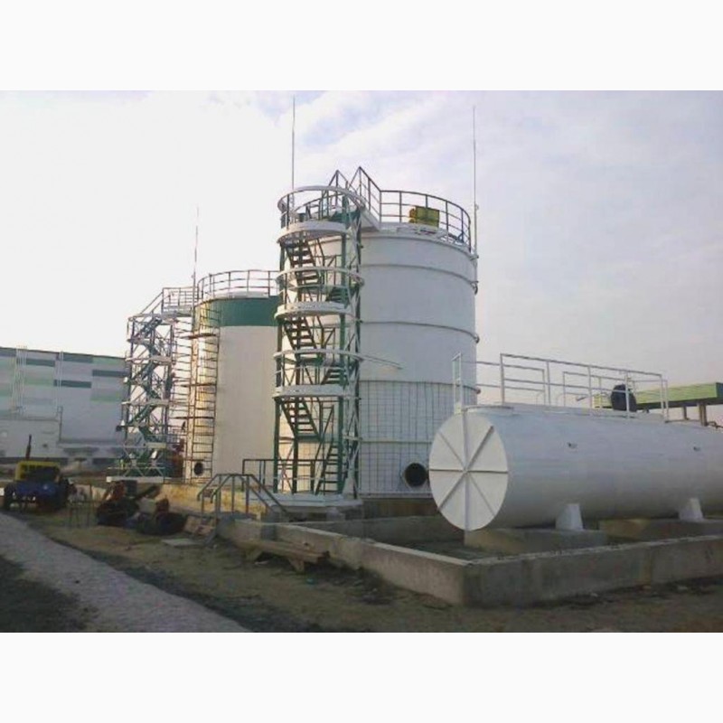 Фото 15. Резервуары для растительного масла, аммиачной воды, бензина объемом от 56 до 5000 м3