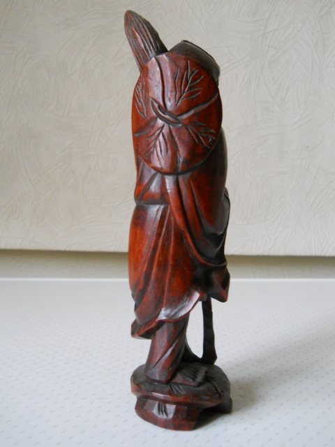 Фото 6. Китайская старинная статуэтка из ценного дерева Rose Tree