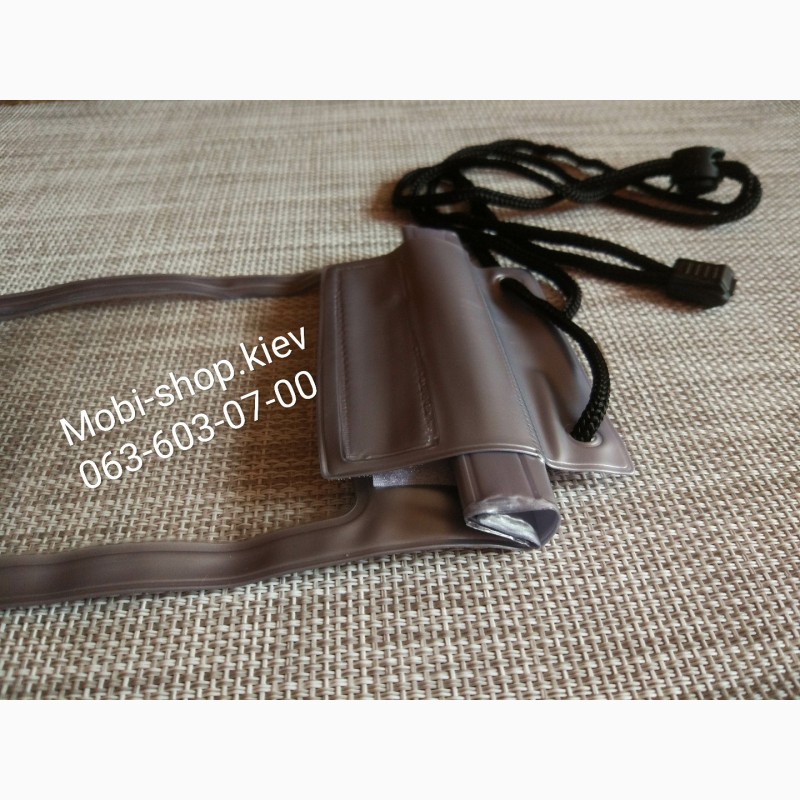Фото 4. Универсальный водонепроницаемый силиконовый чехол для телефона и документов на шею (5, 5)