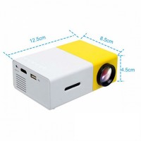Портативный мини проектор с динамиками | Projector YG300 | Хит продаж