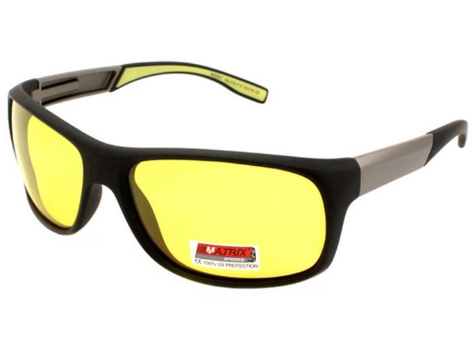 Фото 2. Очки-антифары Matrix (очки для ночного вождения, очки для ночной езды, очки для водителей)