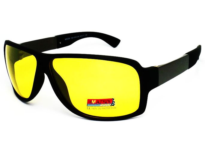 Фото 3. Очки-антифары Matrix (очки для ночного вождения, очки для ночной езды, очки для водителей)
