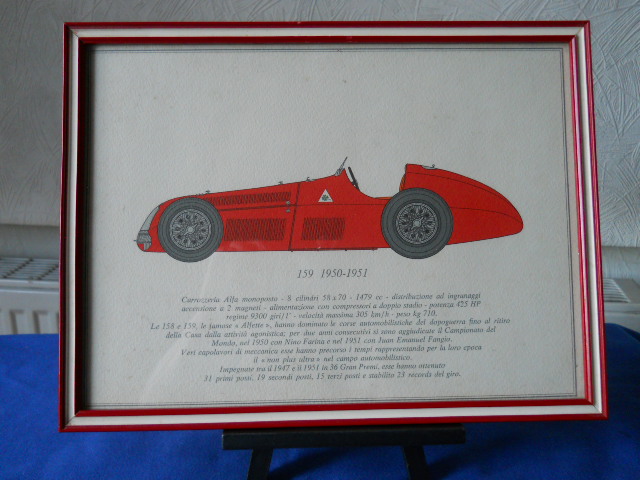 Рисунки винтажных автомобилей Альфа Ромео с описанием
