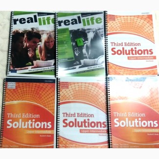 Продам Solution, Real Life, Challenges, Academy Stars, New English File, Next Move и др