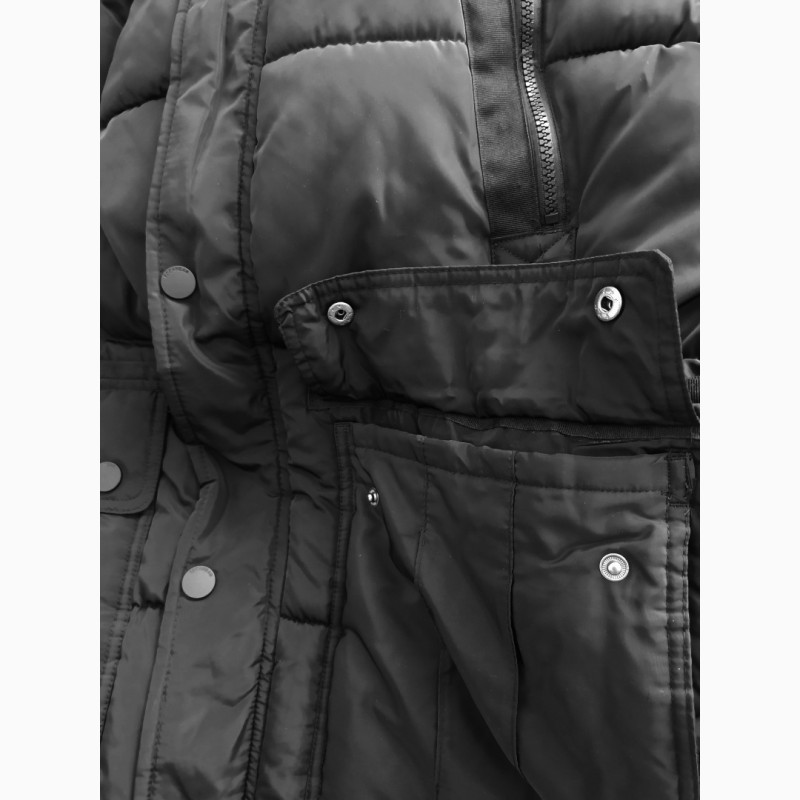 Фото 12. Мужская зимняя куртка Rocawear черная с капюшоном