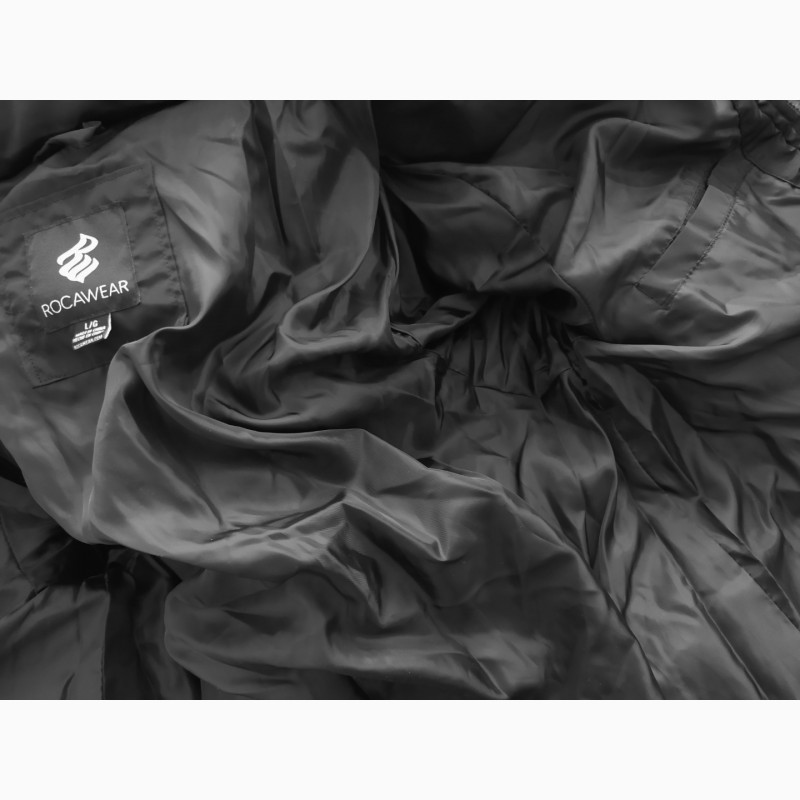 Фото 7. Мужская зимняя куртка Rocawear черная с капюшоном