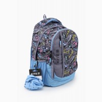 Рюкзак шкільний Kite K22-855M-1+баф
