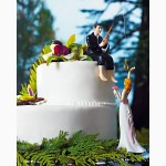 Прикольные фигурки на свадебный торт
