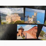 Коллекционные открытки! Замки.Дворцы Украины