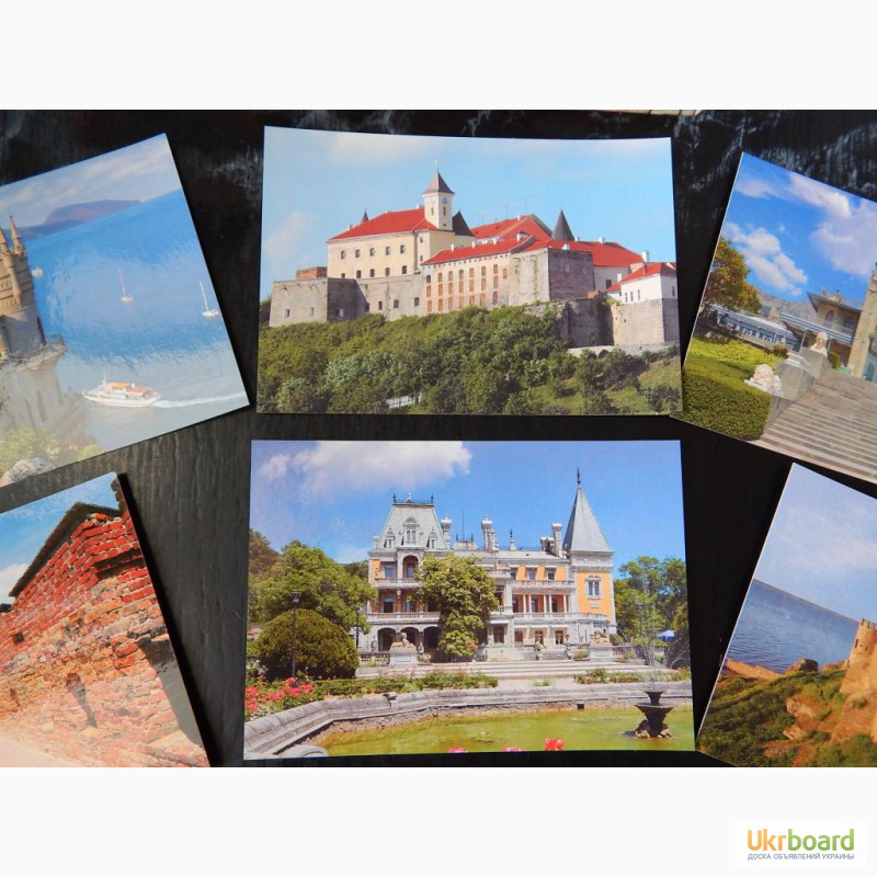 Фото 3. Коллекционные открытки! Замки.Дворцы Украины