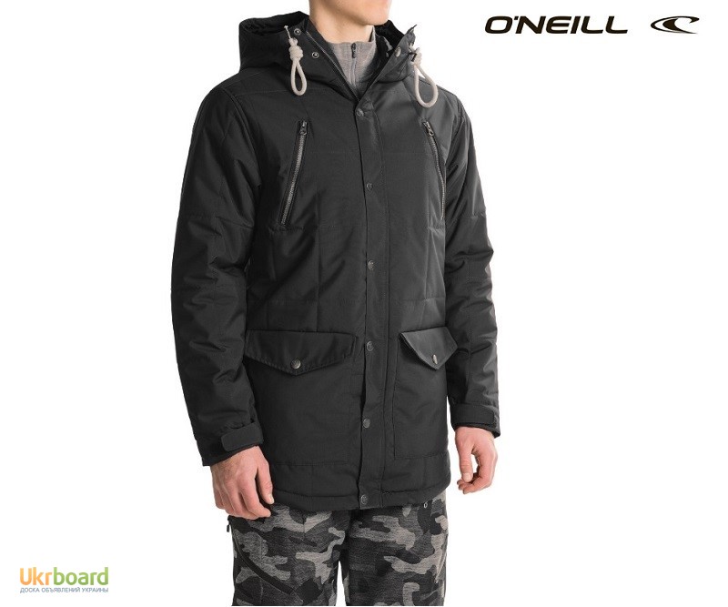 O#039;Neill Element сноубордическая мужская куртка 10K/10K черная, размер M