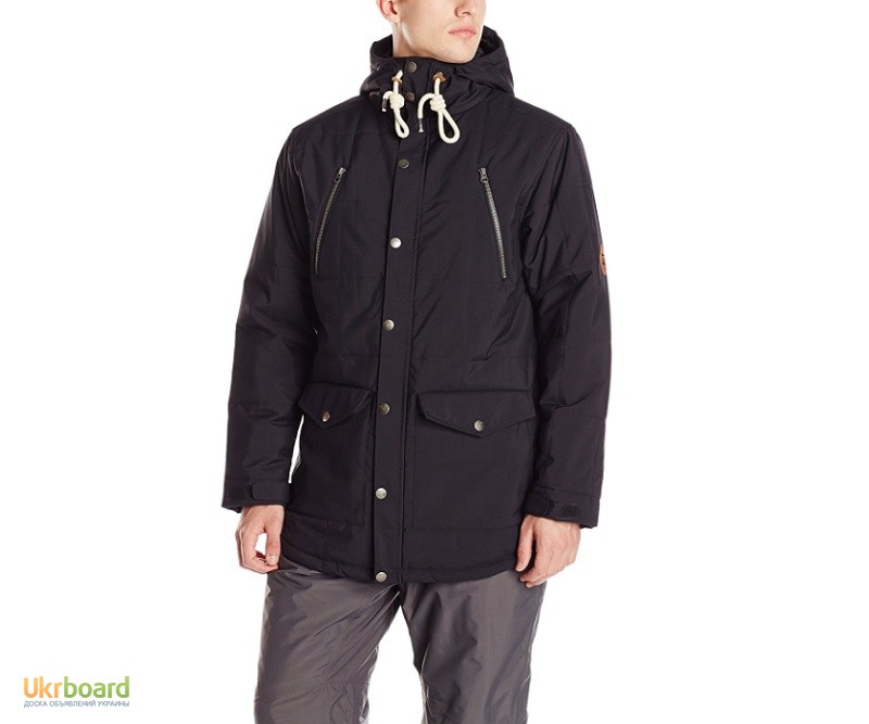 Фото 2. O#039;Neill Element сноубордическая мужская куртка 10K/10K черная, размер M