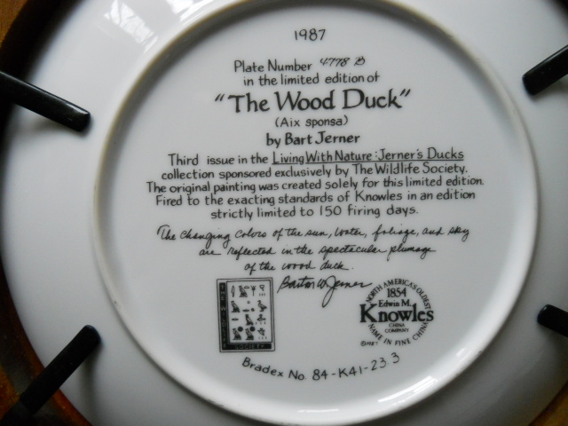 Фото 12. The Wood Duck - коллекционное, настенное блюдо