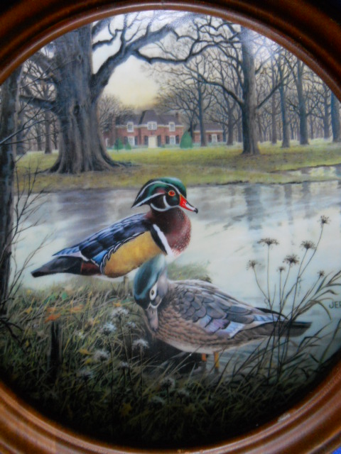 Фото 5. The Wood Duck - коллекционное, настенное блюдо