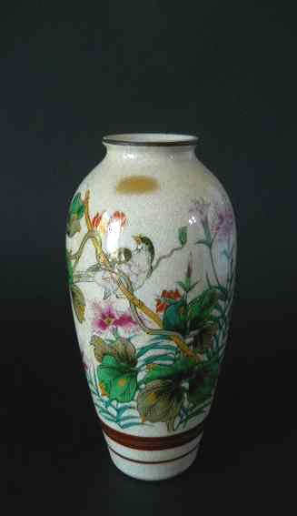 Фото 2. Старинная Японская ваза для цветов “Сатсума” (Satsuma)