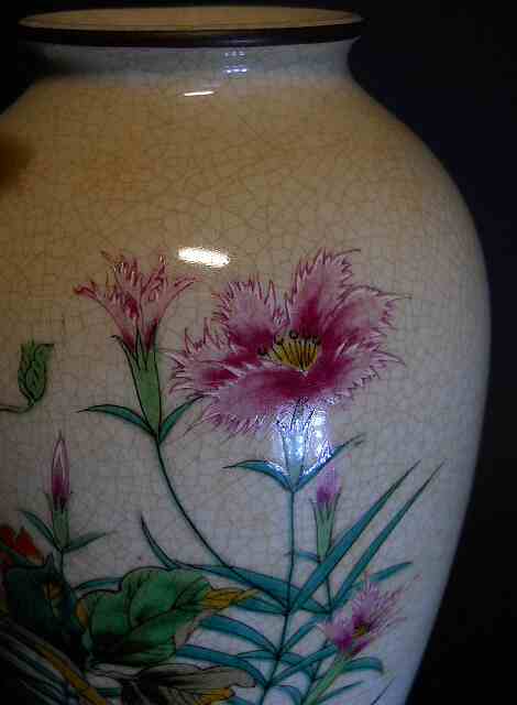 Фото 10. Старинная Японская ваза для цветов “Сатсума” (Satsuma)