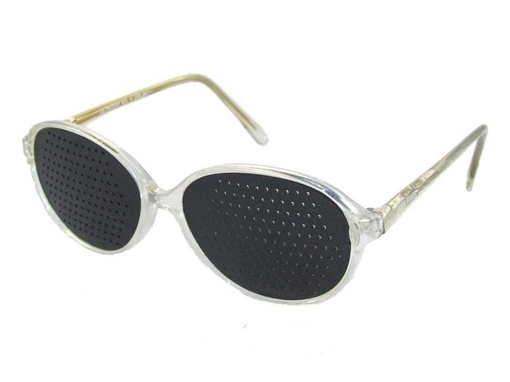 Фото 13. Перфорационные очки-тренажеры Лазер Вижн (Laser Vision очки, очки с дырочками)